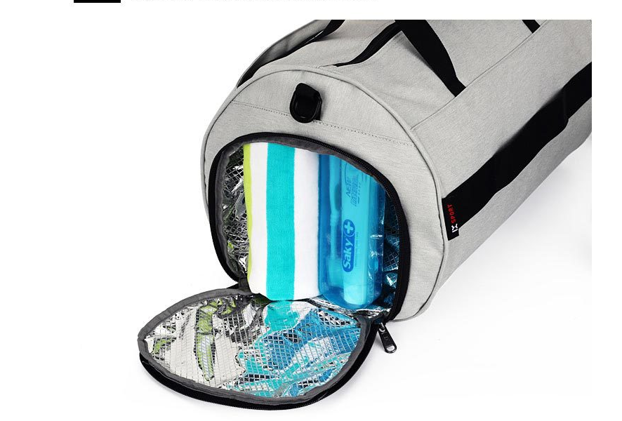 Gym Bag With Shoe Compartment