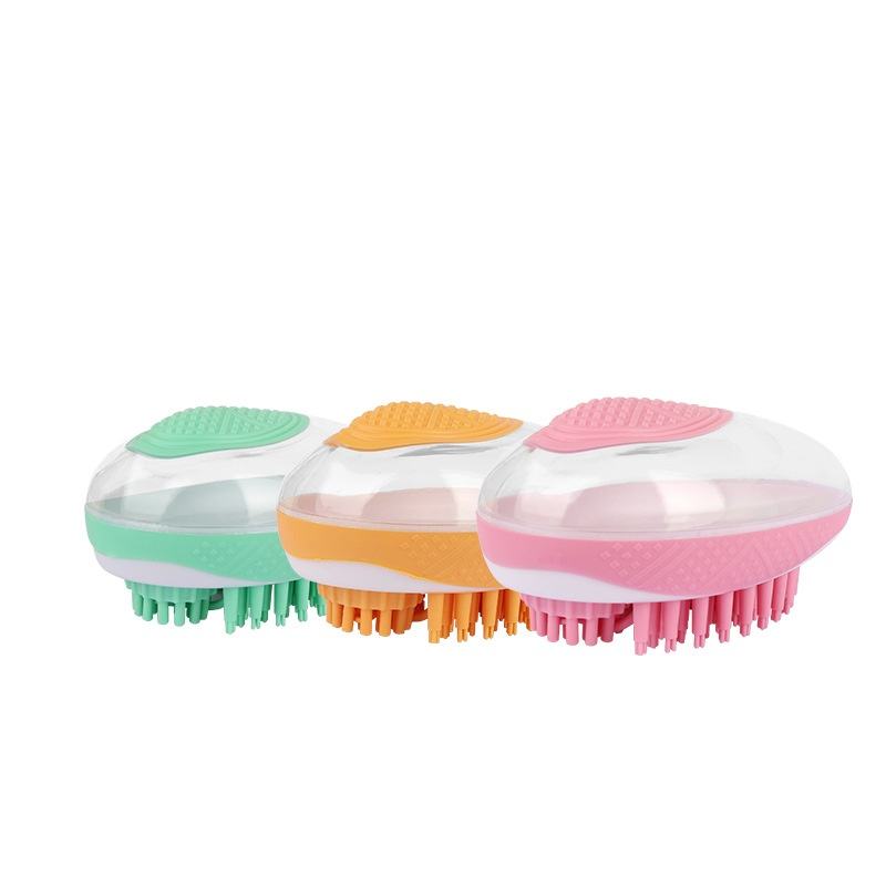 Dog Cat Bath Brush 2-in-1 Pet SPA Massage Comb